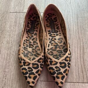 Steven By Steve Madden Animal Print pointed toe Flats